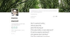Desktop Screenshot of marcomaroni.it