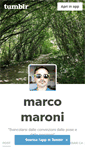 Mobile Screenshot of marcomaroni.it